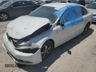 2014 Volkswagen Jetta S with VIN 3VW2K7AJ2EM413722, listed as a Copart auction lot 61877505 with Not provided miles and Salvage title. Bid and sale history available at DreamBid. Image 1.