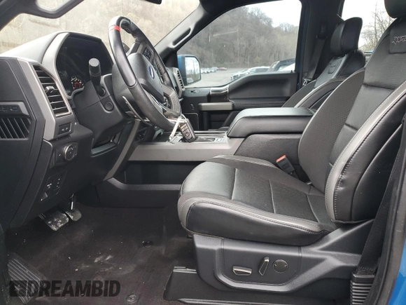 2020 Ford F-150 Raptor with VIN 1FTFW1RG2LFB42527, listed as a Copart auction lot 53603035 with 59,009 mi miles and Salvage Title. Bid and sale history available at carsss.com. Image 7.