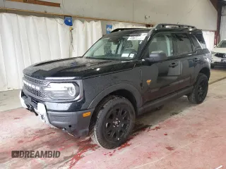 2025 Ford Bronco with VIN 3FMCR9DA2SRE45686, listed as a Copart auction lot 59750695 with 6,048 mi miles and Clean title. Bid and sale history available at DreamBid. Image 1.
