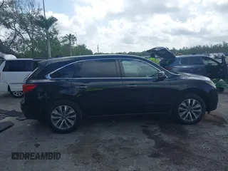 2016 Acura MDX w/Tech with VIN 5FRYD3H44GB021119, listed as a IAAI auction lot 41946691 with 179,222 mi miles. Bid and sale history available at carsss.com. Image 13.