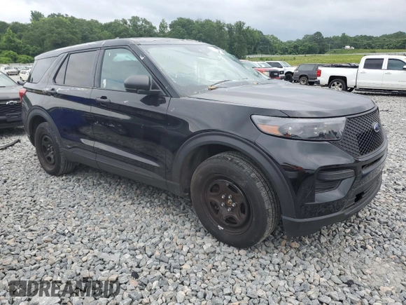 2023 Ford Police Interceptor Utility z VIN 1FM5K8AB1PGA33214, wystawiony jako Copart lot #57846485 z przebiegiem 6 026 mil mil oraz Szkoda całkowita • Salvage title. Historia ofert i sprzedaży dostępna na DreamBid. Obrazek 4.