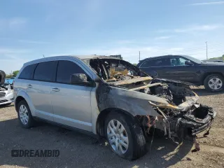 2014 Dodge Journey American Value with VIN 3C4PDCAB4ET150790, listed as a Copart auction lot 56643415 with Not provided miles and Salvage title. Bid and sale history available at DreamBid. Image 4.