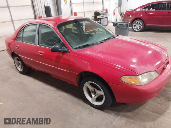 2002 Ford Escort Fleet Standard with VIN 3FAFP13P22R217224, listed as a IAAI auction lot 42032180 with 182,234 mi miles. Bid and sale history available at carsss.com. Image 1.