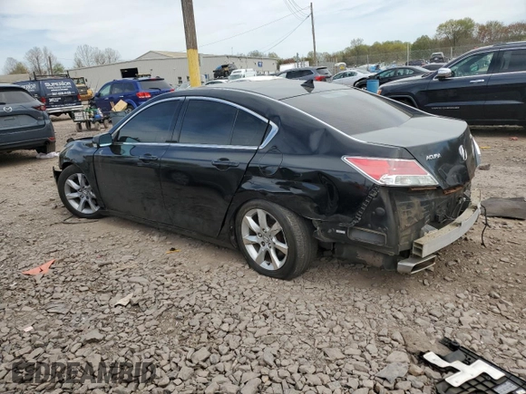 2012 Acura TL Technology z VIN 19UUA8F59CA036110, wystawiony jako Copart lot #54226225 z przebiegiem 125 151 mil mil oraz Szkoda całkowita • Salvage title. Historia ofert i sprzedaży dostępna na DreamBid. Obrazek 2.