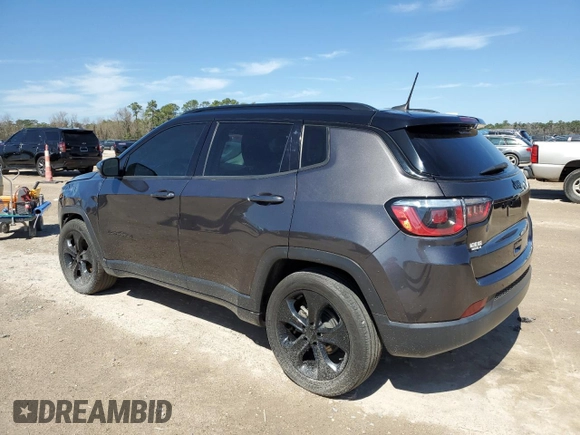 2020 Jeep Compass Latitude with VIN 3C4NJCBB5LT162538, listed as a Copart auction lot 47005955 with 86,155 mi miles and Salvage Title. Bid and sale history available at carsss.com. Image 2.