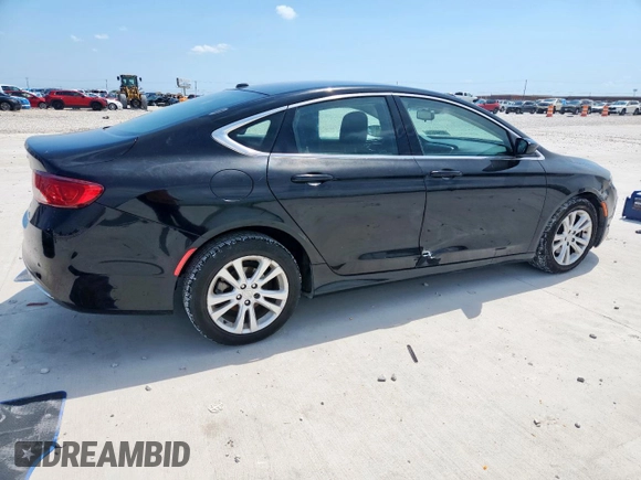 2015 Chrysler 200 Limited with VIN 1C3CCCAB0FN680374, listed as a Copart auction lot 60542615 with 241,857 mi miles and Salvage title. Bid and sale history available at DreamBid. Image 3.