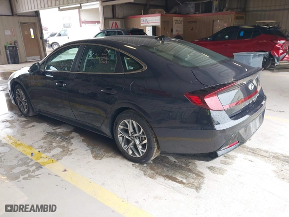 2023 Hyundai Sonata SEL with VIN KMHL64JA8PA270894, listed as a IAAI auction lot 41884303 with 51,410 mi miles. Bid and sale history available at carsss.com. Image 3.
