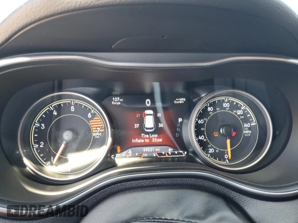 2019 Jeep Cherokee Limited z VIN 1C4PJLDB8KD439144, wystawiony jako Copart lot #52610545 z przebiegiem 99 531 mil mil oraz Szkoda całkowita • Salvage title. Historia ofert i sprzedaży dostępna na DreamBid. Obrazek 9.
