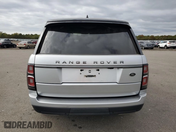 2019 Land Rover Range Rover with VIN SALGR2SU3LA587298, listed as a Copart auction lot 71808184 with 12,442 mi miles and Salvage title. Bid and sale history available at DreamBid. Image 6.