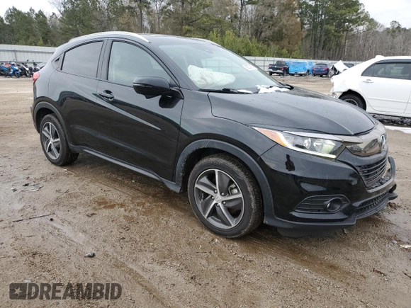 2022 Honda HR-V EX with VIN 3CZRU6H58NM747889, listed as a Copart auction lot 89227875 with 70,318 mi miles and Salvage Title. Bid and sale history available at carsss.com. Image 4.