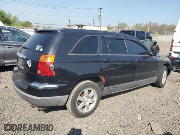 2006 Chrysler Pacifica Touring z VIN 2A4GM68456R917117, wystawiony jako Copart lot #54148975 z przebiegiem Nie podano mil oraz Szkoda całkowita • Salvage title. Historia ofert i sprzedaży dostępna na DreamBid. Obrazek 3.