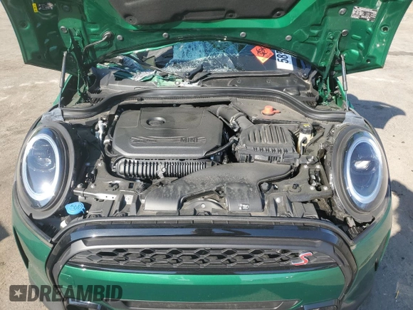 2023 MINI Hardtop Cooper S with VIN WMW53DH05P2T08382, listed as a Copart auction lot 58506574 with Not provided miles and Salvage title. Bid and sale history available at DreamBid. Image 11.