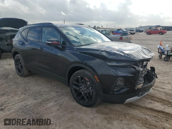 2022 Chevrolet Blazer LT z VIN 3GNKBDRSXNS149893, wystawiony jako Copart lot #85481894 z przebiegiem 43 310 mil mil oraz Szkoda całkowita • Salvage title. Historia ofert i sprzedaży dostępna na DreamBid. Obrazek 4.