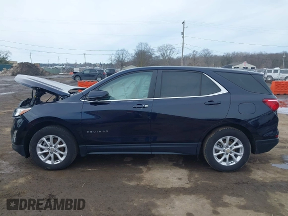 2021 Chevrolet Equinox LT with VIN 3GNAXKEV7MS111344, listed as a IAAI auction lot 41639590 with 60,499 mi miles. Bid and sale history available at carsss.com. Image 14.