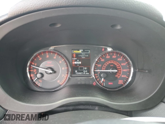 2016 Subaru WRX STI with VIN JF1VA2M63G9814961, listed as a Copart auction lot 49409805 with 104,214 mi miles and Salvage title. Bid and sale history available at DreamBid. Image 9.