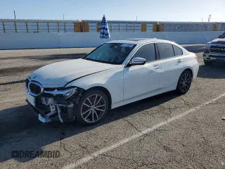 2020 BMW 3 Series 330i with VIN 3MW5R1J07L8B31594, listed as a Copart auction lot 57172625 with 64,355 mi miles and Salvage title. Bid and sale history available at DreamBid. Image 1.