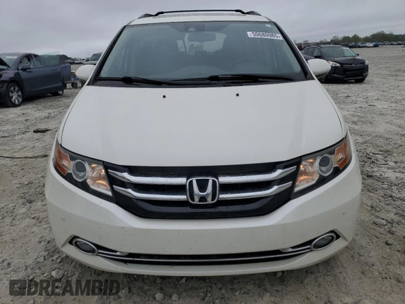 2016 Honda Odyssey Touring Elite with VIN 5FNRL5H91GB038752, listed as a Copart auction lot 50680985 with 81,576 mi miles and Salvage Title. Bid and sale history available at carsss.com. Image 5.
