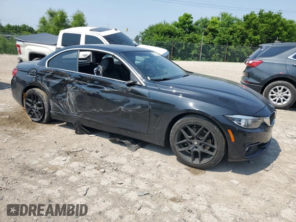 2018 BMW 4 Series 430i xDrive z VIN WBA4Z3C58JEC48985, wystawiony jako Copart lot #60398875 z przebiegiem 65 643 mil mil oraz Szkoda całkowita • Salvage title. Historia ofert i sprzedaży dostępna na DreamBid. Obrazek 4.