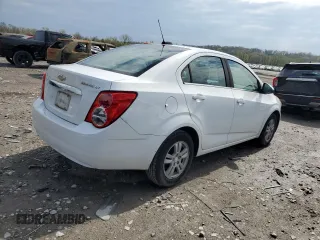 2015 Chevrolet Sonic LT with VIN 1G1JC5SH3F4150318, listed as a Copart auction lot 53275075 with 117,402 mi miles and Salvage Title. Bid and sale history available at DreamBid. Image 3.
