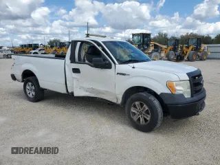 2013 Ford F-150 XL with VIN 1FTMF1EM2DKD10744, listed as a Copart auction lot 45233825 with 101,961 mi miles and Salvage Title. Bid and sale history available at carsss.com. Image 4.