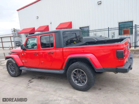 2022 Jeep Gladiator High Altitude with VIN 1C6HJTFG0NL105043, listed as a IAAI auction lot 41290790 with 73,595 mi miles. Bid and sale history available at carsss.com. Image 15.