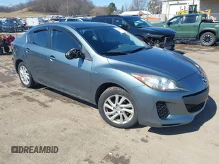 2012 Mazda Mazda3 i Grand Touring with VIN JM1BL1W88C1691604, listed as a IAAI auction lot 41722746 with 98,322 mi miles. Bid and sale history available at carsss.com. Image 1.