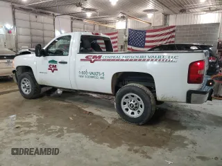 2012 Chevrolet Silverado 3500HD Work Truck with VIN 1GC0KZCGXCZ137034, listed as a Copart auction lot 86937294 with 129,812 mi miles and Salvage Title. Bid and sale history available at DreamBid. Image 2.