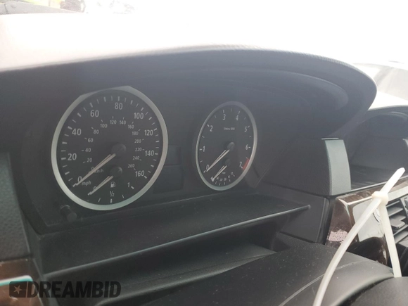 2005 BMW 5 Series 545i with VIN WBANB33515CN67474, listed as a Copart auction lot 47875175 with Not Provided miles and Salvage Title. Bid and sale history available at carsss.com. Image 9.