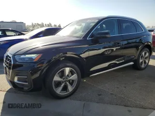 2023 Audi Q5 Premium Plus z VIN WA1BBAFY0P2079832, wystawiony jako Copart lot #52362255 z przebiegiem 29 285 mil mil oraz Szkoda całkowita • Salvage title. Historia ofert i sprzedaży dostępna na DreamBid. Obrazek 1.