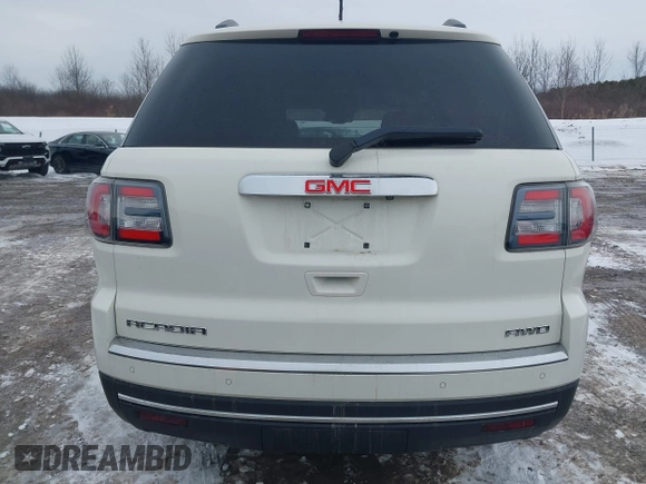 2015 GMC Acadia SLT with VIN 1GKKVRKD4FJ249858, listed as a IAAI auction lot 41678684 with 107,723 mi miles. Bid and sale history available at carsss.com. Image 16.
