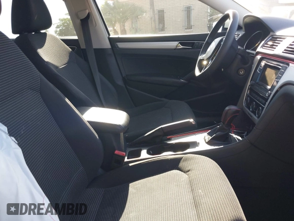 2017 Volkswagen Passat S with VIN 1VWAT7A33HC083492, listed as a IAAI auction lot 42117212 with 96,994 mi miles and . Bid and sale history available at DreamBid. Image 5.