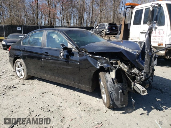 2015 BMW 3 Series 328i xDrive with VIN WBA3B5C5XFP653640, listed as a Copart auction lot 48363945 with 0 mi miles and Salvage Title. Bid and sale history available at carsss.com. Image 4.