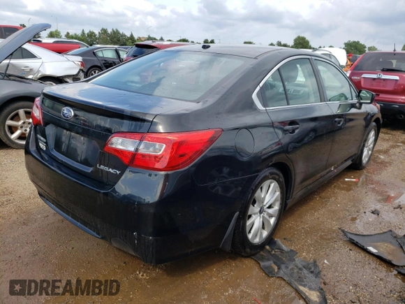 2015 Subaru Legacy Premium с VIN 4S3BNBE64F3008466, выставлен на аукционе Copart как лот 72145714 с пробегом 122 211 миль миль и На запчасти • Non repairable. История ставок и продаж доступна на DreamBid. Изображение 3.