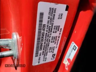 2014 Chevrolet SS z VIN 6G3F15RWXEL946983, wystawiony jako Copart lot #63254994 z przebiegiem Nie podano mil oraz Szkody całkowita. Historia ofert i sprzedaży dostępna na DreamBid. Obrazek 12.