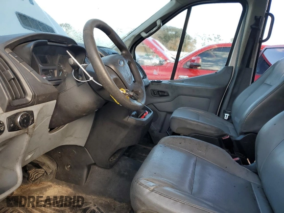 2015 Ford Transit with VIN 1FTNR2CG3FKA61677, listed as a Copart auction lot 87996715 with 178,460 mi miles and Salvage Title. Bid and sale history available at DreamBid. Image 7.