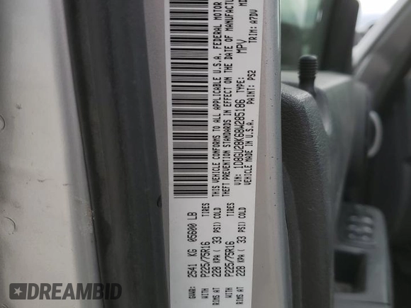 2008 Dodge Nitro SXT with VIN 1D8GU28K68W285186, listed as a Copart auction lot 46987965 with 118,843 mi miles and Salvage Title. Bid and sale history available at DreamBid. Image 14.