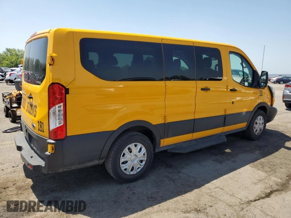 2019 Ford Transit Passenger XL z VIN 1FMZK1ZM0KKA09894, wystawiony jako Copart lot #61650455 z przebiegiem 100 779 mil mil oraz Szkoda całkowita • Salvage title. Historia ofert i sprzedaży dostępna na DreamBid. Obrazek 3.