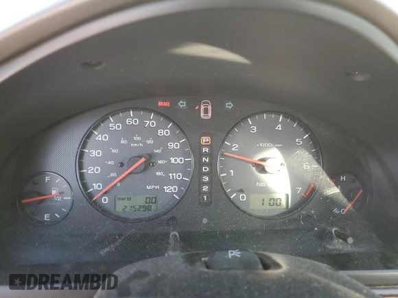 2002 Subaru Legacy Outback L.L. Bean with VIN 4S3BH806X27606727, listed as a Copart auction lot 42044805 with 215,298 mi miles and Clean title. Bid and sale history available at DreamBid. Image 9.