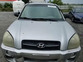 2007 Hyundai Tucson GLS with VIN KM8JM12B07U615613, listed as a Copart auction lot 73453164 with 245,162 mi miles and Salvage Title. Bid and sale history available at carsss.com. Image 12.
