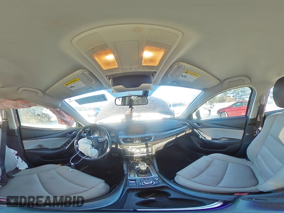 2017 Mazda Mazda6 Sport with VIN JM1GL1U50H1117438, listed as a Copart auction lot 46984415 with 129,327 mi miles and Salvage Title. Bid and sale history available at carsss.com. Image 13.