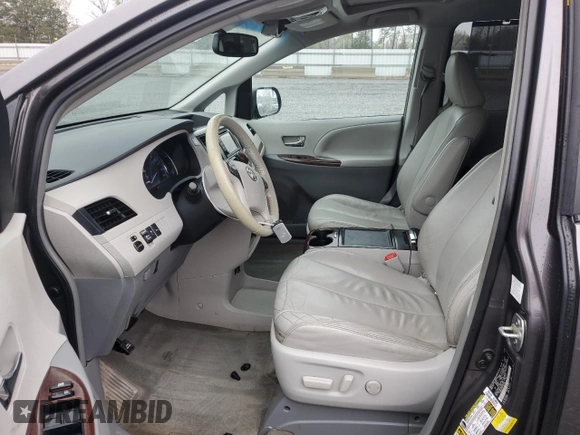 2013 Toyota Sienna XLE with VIN 5TDDK3DC3DS065980, listed as a Copart auction lot 50563385 with 124,124 mi miles and Salvage Title. Bid and sale history available at DreamBid. Image 7.
