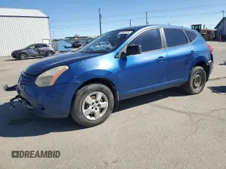 2008 Nissan Rogue S with VIN JN8AS58V68W105179, listed as a Copart auction lot 48247315 with 166,063 mi miles and Salvage Title. Bid and sale history available at DreamBid. Image 1.
