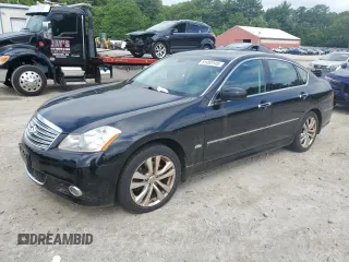 2010 Infiniti M z VIN JN1CY0AR5AM961337, wystawiony jako Copart lot #61493145 z przebiegiem 126 799 mil mil oraz Czysty tytuł • Clean title. Historia ofert i sprzedaży dostępna na DreamBid. Obrazek 1.