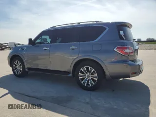 2020 Nissan Armada SL with VIN JN8AY2NDXL9111471, listed as a Copart auction lot 70018934 with 48,204 mi miles and Salvage Title. Bid and sale history available at carsss.com. Image 2.