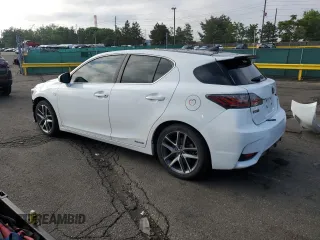 2015 Lexus CT 200h with VIN JTHKD5BH0F2242926, listed as a Copart auction lot 59048395 with 91,656 mi miles and Salvage title. Bid and sale history available at DreamBid. Image 2.