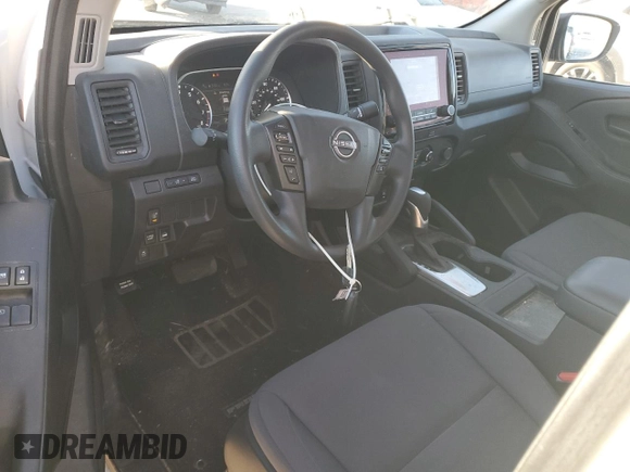2023 Nissan Frontier S with VIN 1N6ED1CM3PN645928, listed as a Copart auction lot 81332064 with 19,115 mi miles and Salvage title. Bid and sale history available at DreamBid. Image 8.