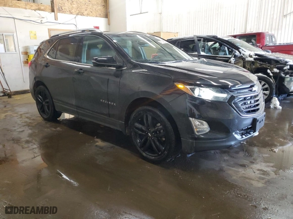 2020 Chevrolet Equinox LT with VIN 3GNAXVEX0LL232308, listed as a Copart auction lot 47749335 with 57,251 mi miles and Salvage Title. Bid and sale history available at carsss.com. Image 4.