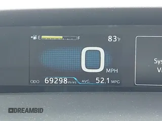 2020 Toyota Prius LE with VIN JTDL9RFU1L3017670, listed as a IAAI auction lot 42694974 with 69,298 mi miles and . Bid and sale history available at DreamBid. Image 16.