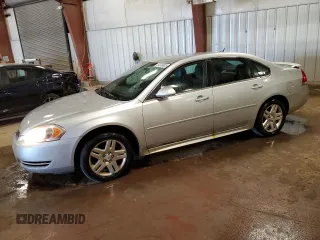 2012 Chevrolet Impala LT Retail with VIN 2G1WB5E33C1115472, listed as a Copart auction lot 54706825 with 283,656 mi miles and Clean Title. Bid and sale history available at DreamBid. Image 1.