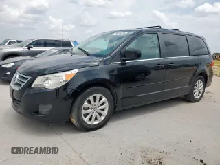 2012 Volkswagen Routan SE with VIN 2C4RVABG9CR293738, listed as a Copart auction lot 56408455 with 123,546 mi miles and Clean title. Bid and sale history available at DreamBid. Image 1.